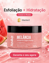 Esfoliante Rosto E Corpo Azuluz Melancia 200g