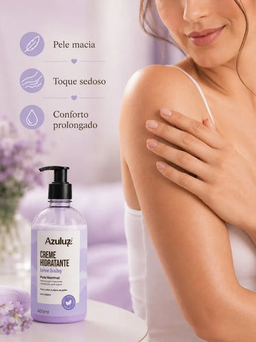 Creme Hidratante Love Baby 400ml Vegano Vitamina E