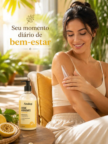 Creme Hidratante Maracujá 400ml Vegano Vitamina E
