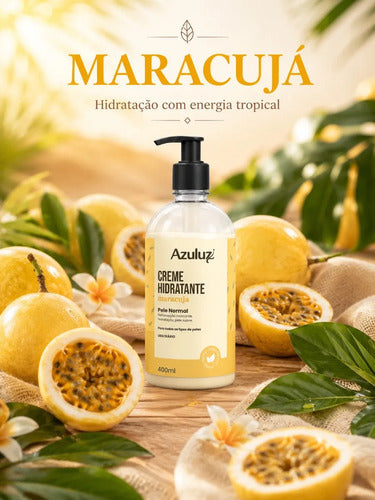 Creme Hidratante Maracujá 400ml Vegano Vitamina E