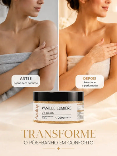 Gel Splash Vanille Lumière Baunilha Pele Perfumada