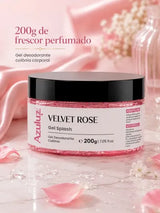 Gel Splash Velvet Rose Floral Gourmand Pele Perfumada