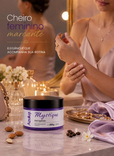 Gel Splash Mystique Desodorante Colônia Corporal