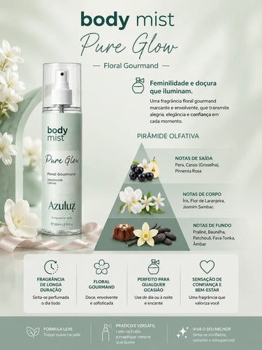 Kit 3 Body Splash Feminino Desodorante 200ml