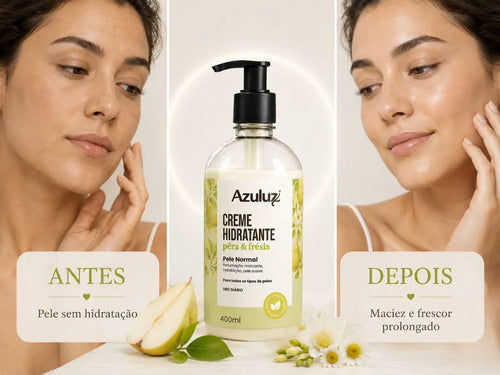 Creme Hidratante Pêra E Frésia 400ml Vegano Vitamina E