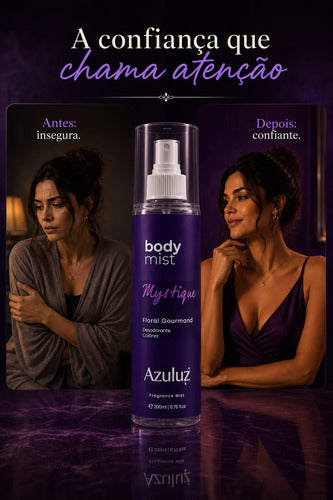 Body Splash Mystique Floral Gourmand Feminino 200ml