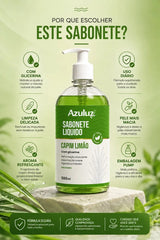 Sabonete Líquido Capim Limão 480ml Limpeza Com Glicerina