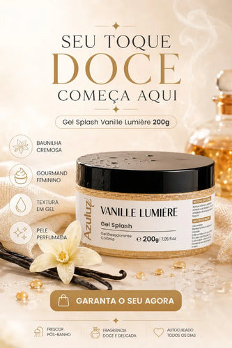 Gel Splash Vanille Lumière Baunilha Pele Perfumada