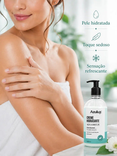 Creme Hidratante Aqua Breeze 400ml Vegano Vitamina E