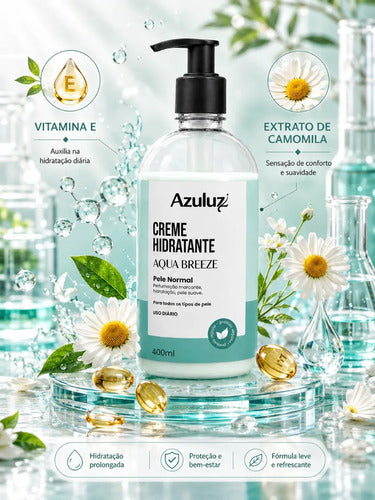 Creme Hidratante Aqua Breeze 400ml Vegano Vitamina E