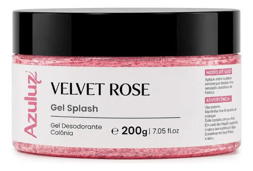 Gel Splash Velvet Rose Floral Gourmand Pele Perfumada