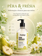 Creme Hidratante Pêra E Frésia 400ml Vegano Vitamina E