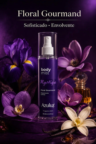 Kit Body Mist Hidratante Sabonete Líquido Mystique Feminino