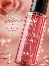 Body Mist Pocket Rosé Kiss Floral Oriental Feminino 60ml