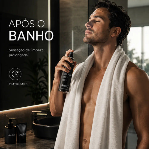 Kit 3 Body Splash Masculino For Men desodorante 200ml