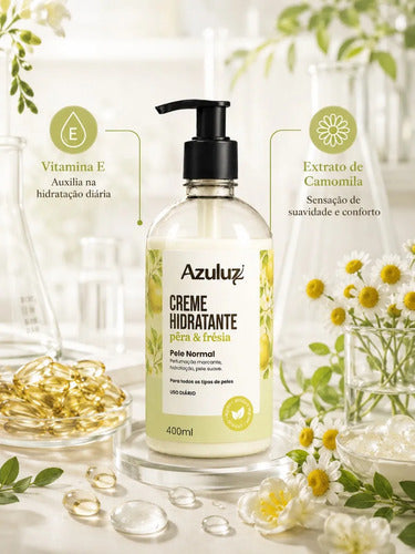 Creme Hidratante Pêra E Frésia 400ml Vegano Vitamina E