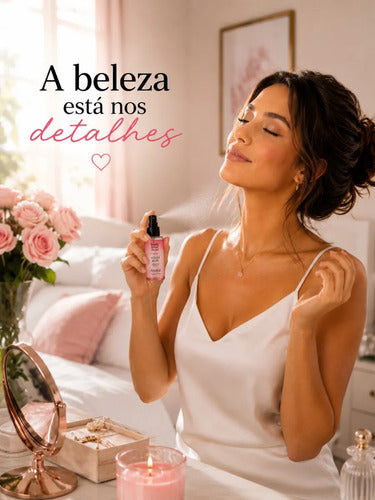 Body Mist Pocket Velvet Rose Fresh Feminino 60ml