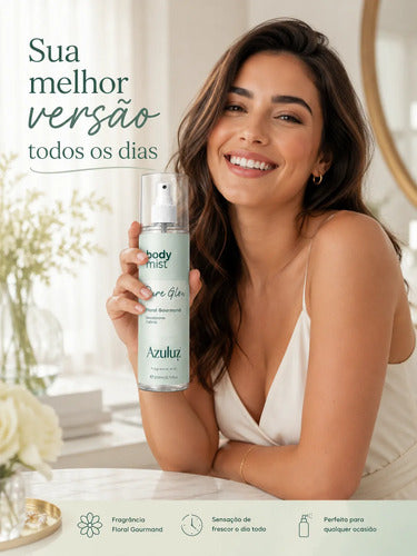Body Splash Pure Glow Floral Gourmand Feminino 200ml